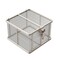 Anysizebasket Rectangular Wire Mesh Basket: 6Lx6Wx4H, 304 SS, 3/16 Rod Frame, Mesh: 8 x .047 TMT-060060040-P08S - alternate 3